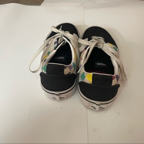 Vans Rainbow Checkerboard Old Skool Sneakers - Picture 4 of 6